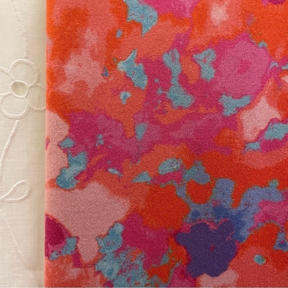 Daily Practice Anthropologie Liana High Rise Printed Leggings Pink Size small - Picture 4 of 11